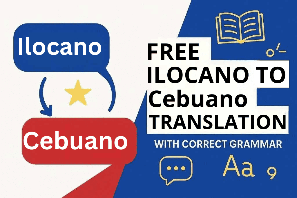 Ilocano to Cebuano