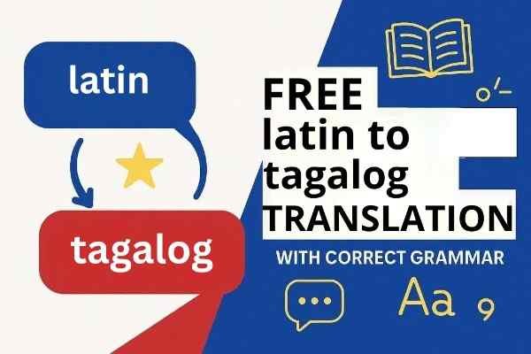 latin to tagalog