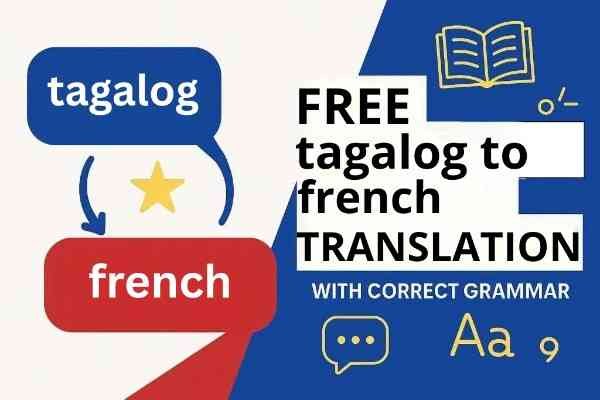 tagalog to french