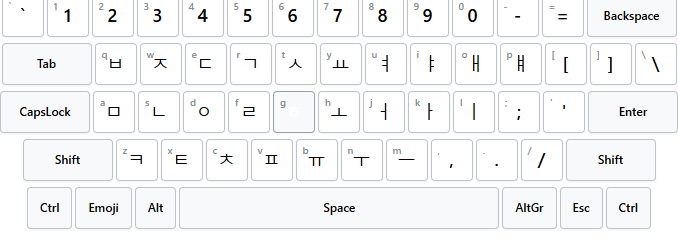 Korean Keyboard